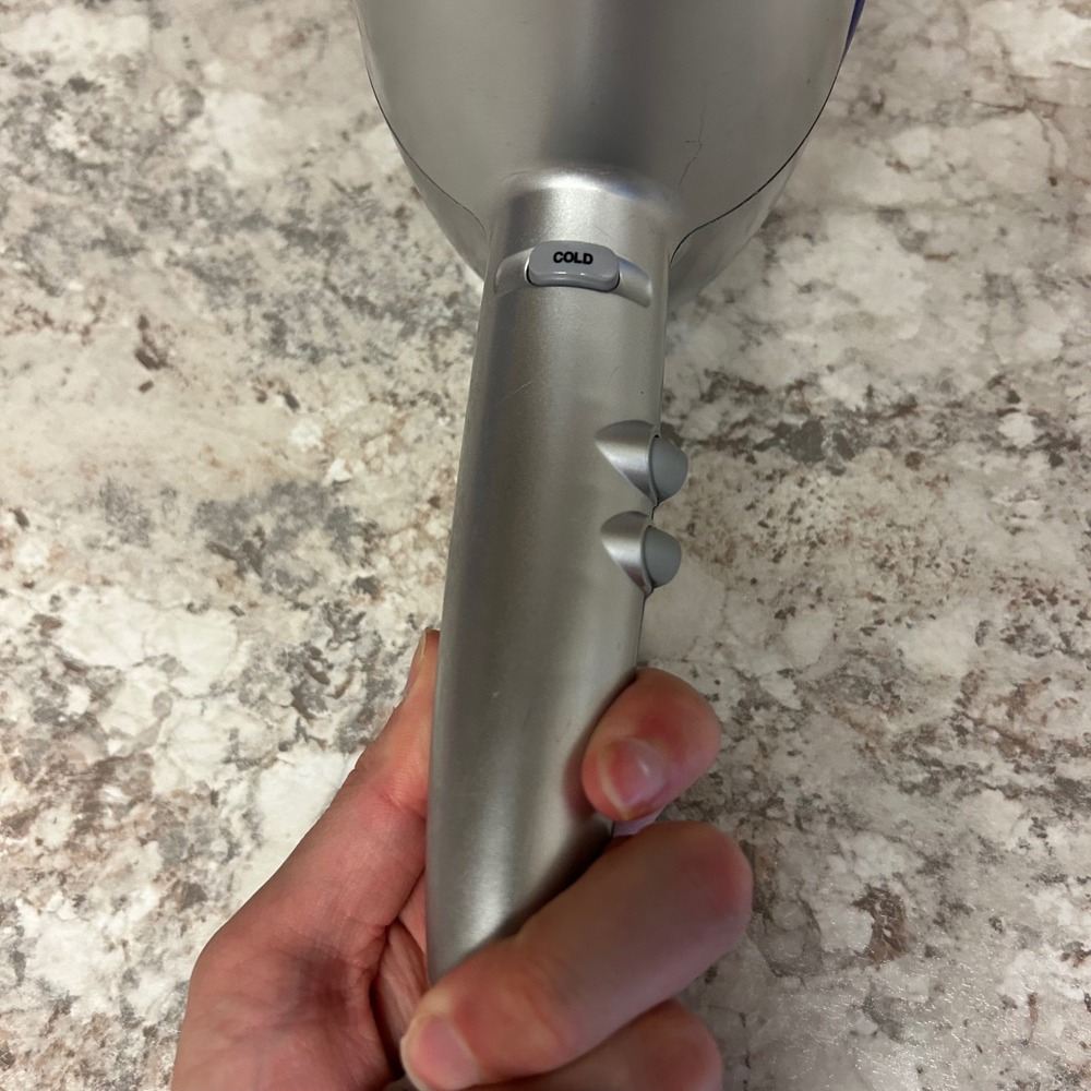 John Frieda Hair Dryer Silver 1875W Full Volume Styling Tool JF1R Blow Dryer - Picture 9 of 10